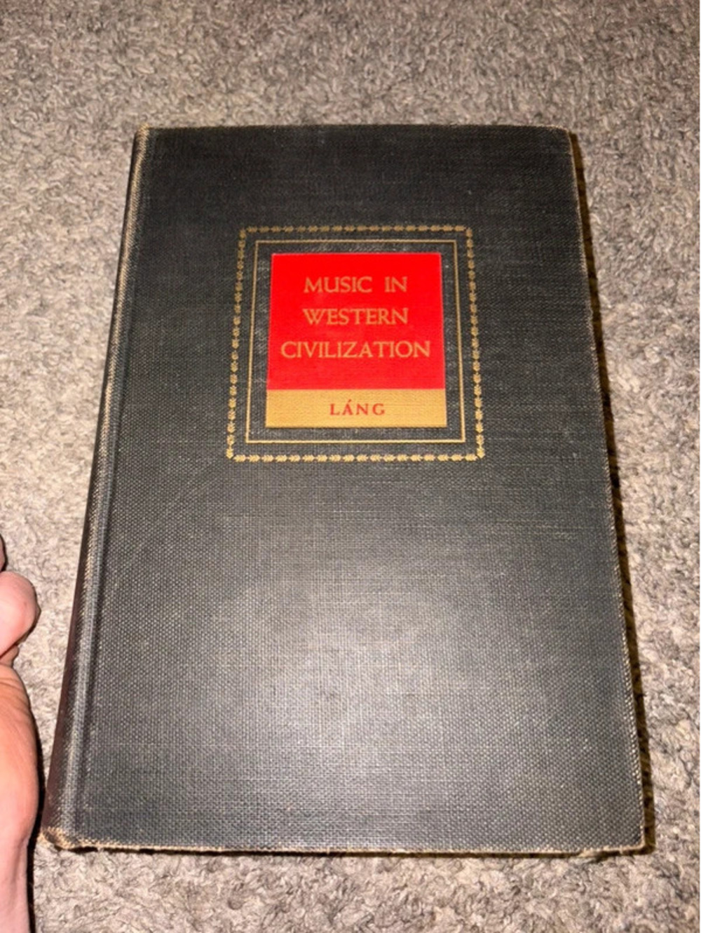 1941 “music in western civilization” From nazereth college library !